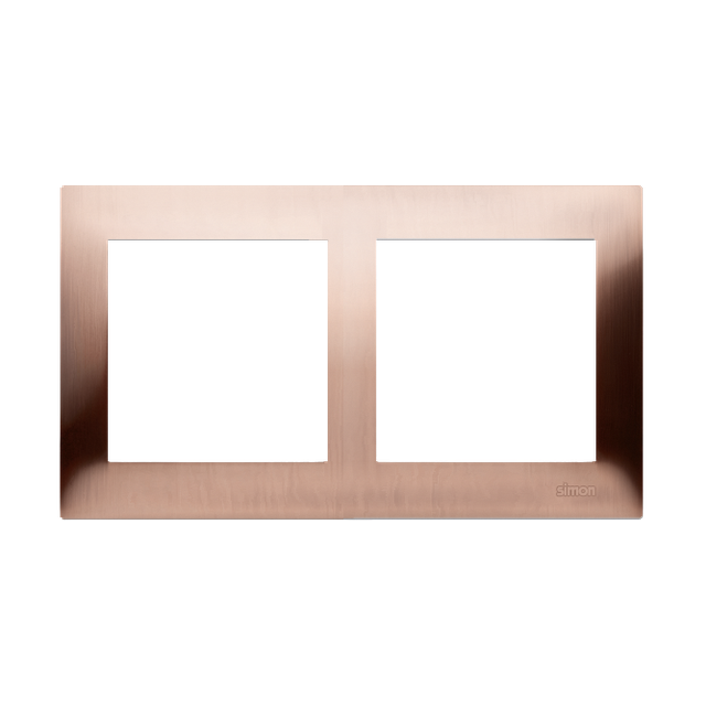 Simon 54 Premium Ramka 2-krotna PREMIUM IP20 / IP44 miedź rustykalna DR2/36 KONTAKT