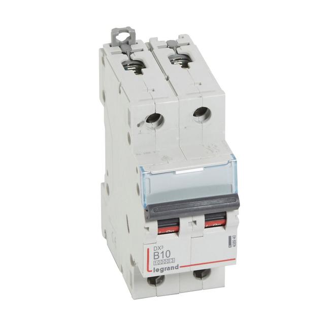 Wyłącznik Nadprądowy S 312 2P B10A 10000A DX3 408940 LEGRAND