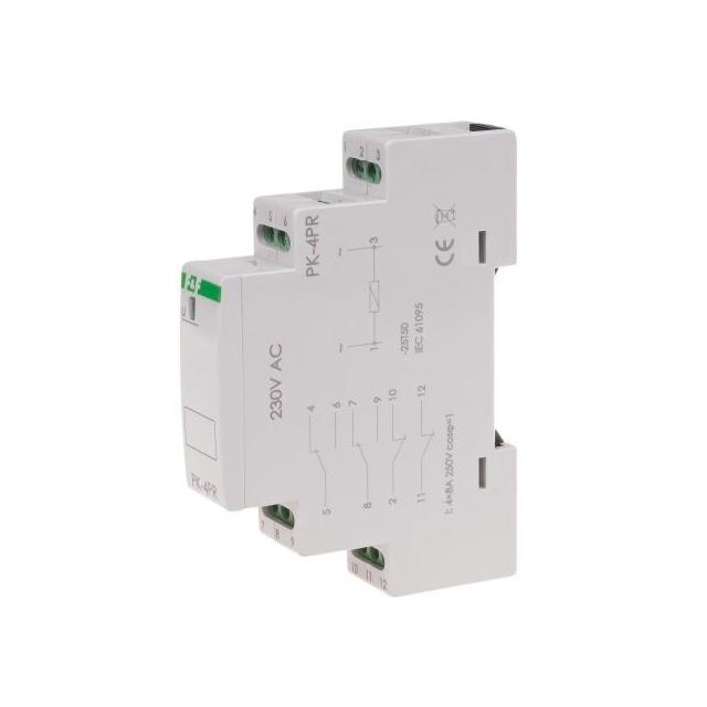 Przekaźnik elektromagnetyczny PK-4PR 110V PK-4PR-110V F&F