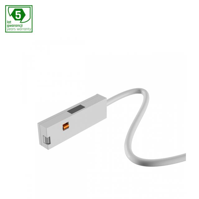 SYSTEM SHIFT NANO - PRZYŁĄCZE KOŃCOWE KABEL 2000MM BIAŁE