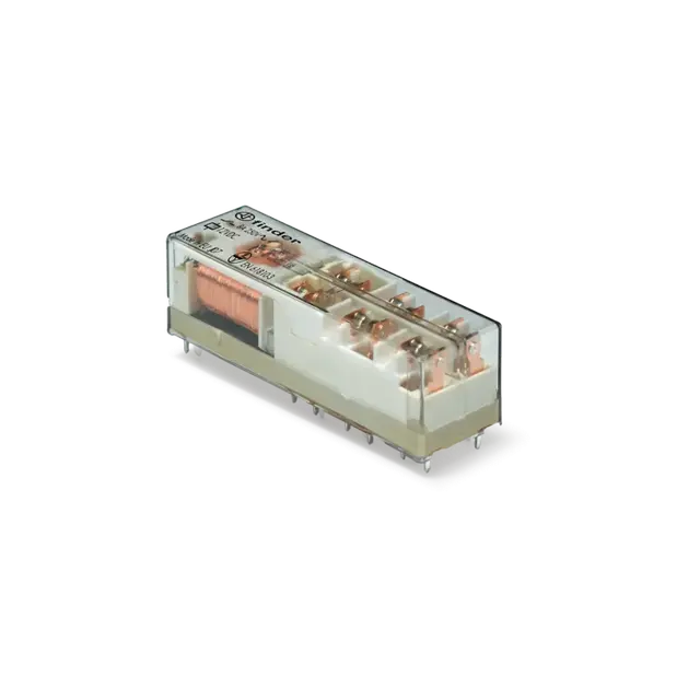 Przekaźnik miniaturowy z mechanicznie sprzężonymi zestykami 2 Z + 2 R; 8A; 48V DC