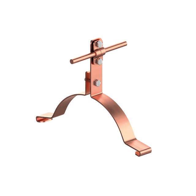 Uchwyt gąsiorowy "WZÓR 14" Z-śruba H=10 cm, /CU/