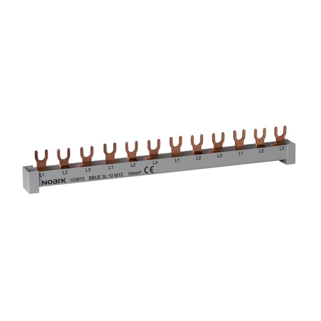 BBU 3L 16 M54 Szyna łączeniowa 3P 16mm2 80A 54 moduły (1m) 101449 NOARK