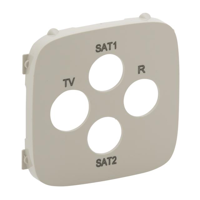 Valena Allure Plakietka Gniazda Tv-Rd-Sat-Sat Kremowa 754816 LEGRAND