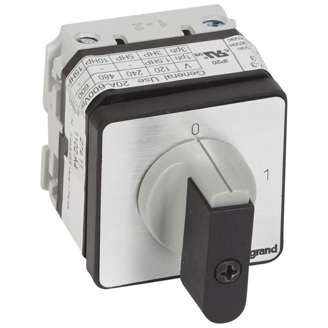 PRZEŁĄCZNIK KRZYWKOWY 0-1 PR21 25 A 2P, Legrand