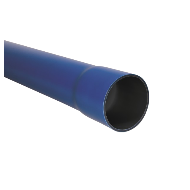 Rura SRS osłonowa sztywna z kielichem ROS-M (RHDPE) 50/3,5 - nieb.