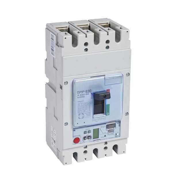 Wyłącznik DPX3 630 S2 3P 500A 50Ka 422069 LEGRAND