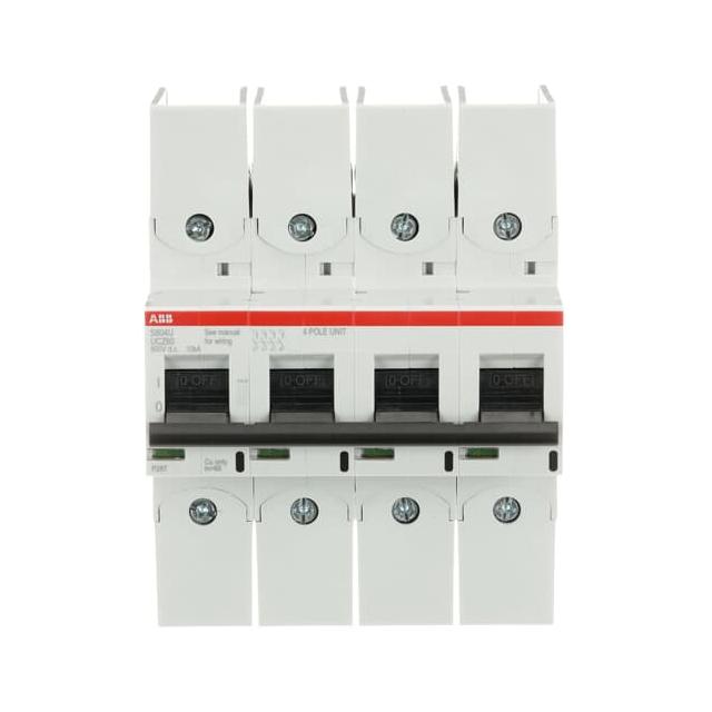 S804U-UCZ60 Wyłącznik nadprądowy 50kA AC/DC 4P Z60A 2CCS248363R0001 ABB