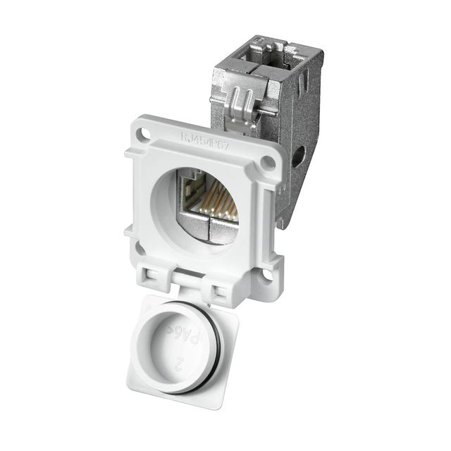 IE-XM-6U-RJ45/RJ45-IP67 Złącze wtykowe sieciowe modułowe WEIDMULLER