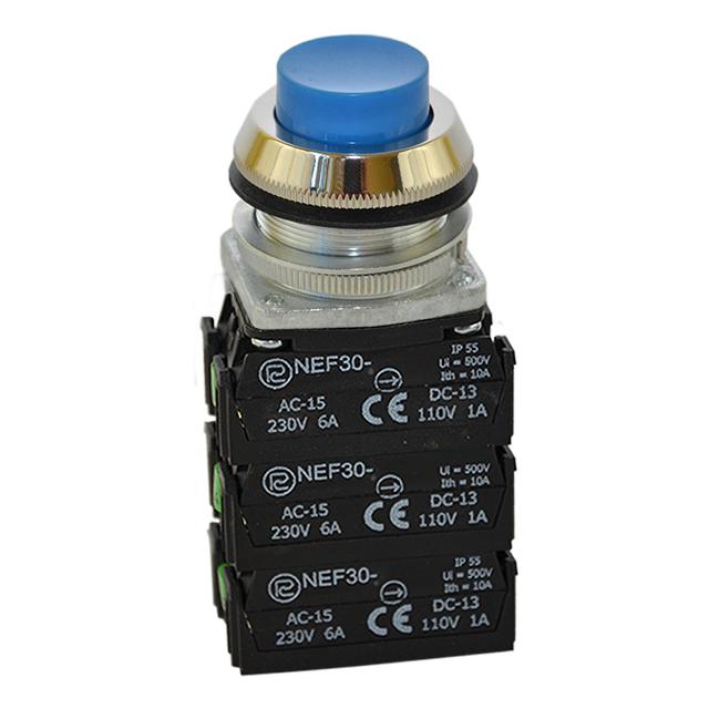 Przycisk NEF30-WX5Y niebieski W0-NEF30-W X5Y N PROMET