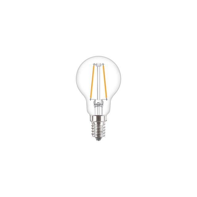 Żarówka LED Kulka 2W=25W 250lm / 2700K barwa ciepła LEDLuster 2-25W P45 E14 827 PHILIPS
