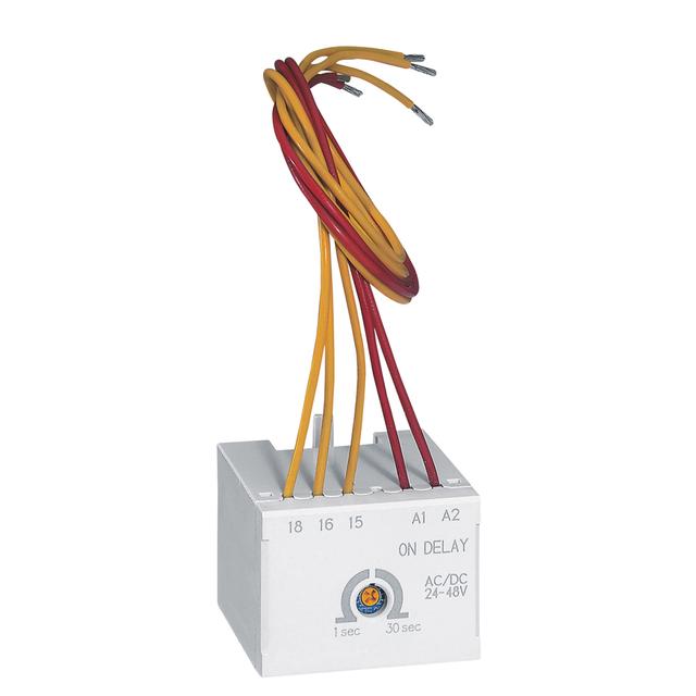 MODUŁ CZASOWY 1-30S 24-48V AC/DC DO CTX3 3P 9-150A, 416870, Legrand