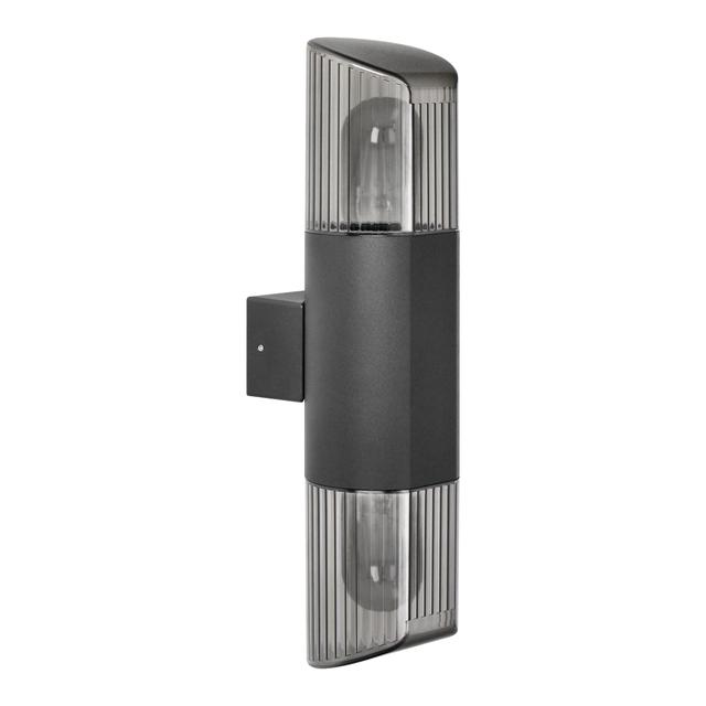 PEONIA oprawa ogrodowa hermetyczna 2xE27 max. 2x15W IP54 czarna AD-OP-6580BE27PP Orno