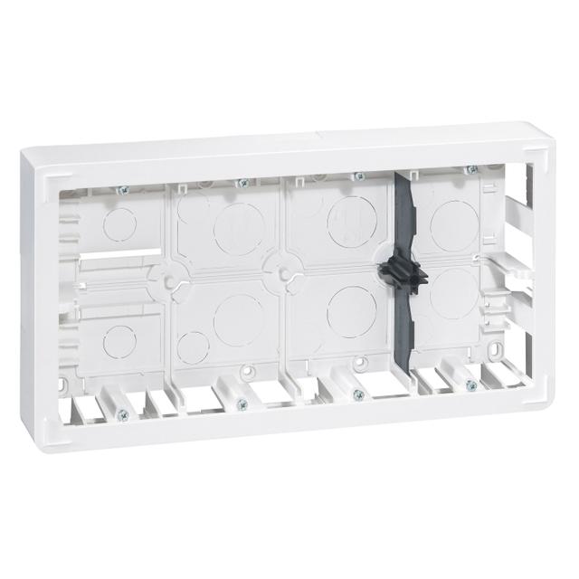 Mosaic Puszka Natynkowa 2x10 Moduły Poziomow 46Mm Do Uchytu 0802 66  080278 LEGRAND