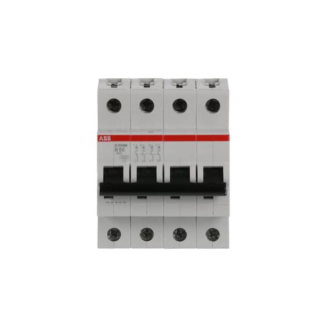 S204M-B50 Wyłącznik nadprądowy 10kA 4P B50A 2CDS274001R0505 ABB