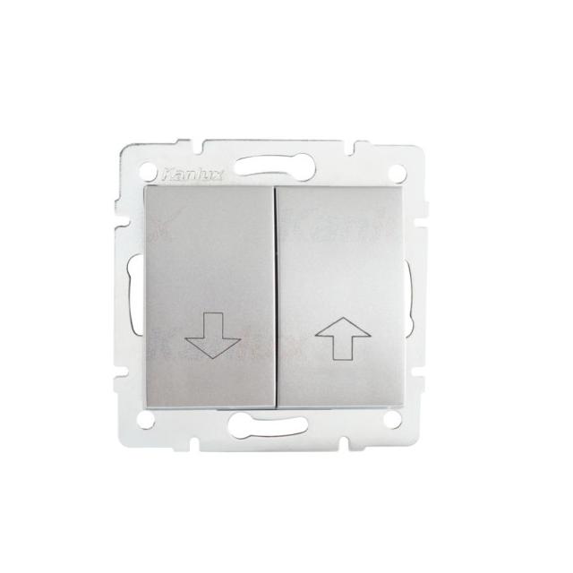 LOGI 02-1310-143 sr Łącznik żaluzjowy zwierny LOGI 02-1310-143 sr śrubowy kolor srebrny KANLUX