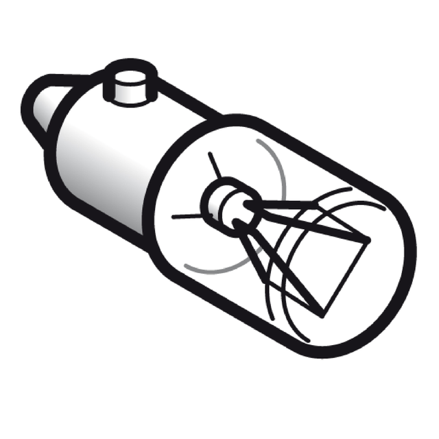 Harmony XAC Żarówka sygnalizacyjna przezroczysta BA9s, 12V, 2.6W