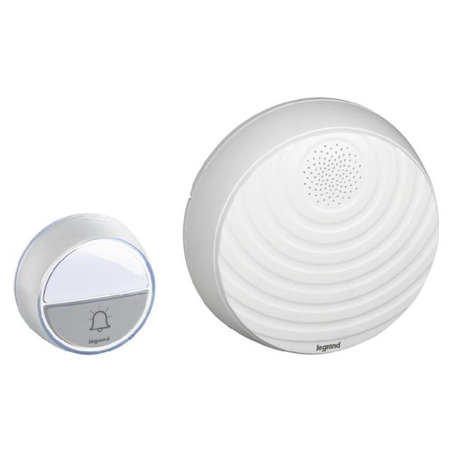 Zestaw Dzwonkowy Bezprzewodowy Comfort - Biały 094252 LEGRAND