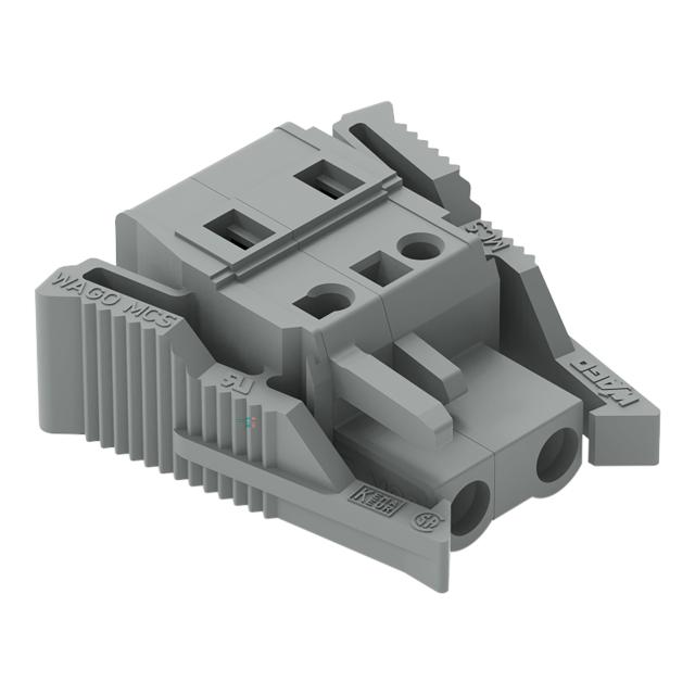 MCS-MIDI Classic gniazdo 2-bieg. szare raster 7,5 mm /50szt./ WAGO