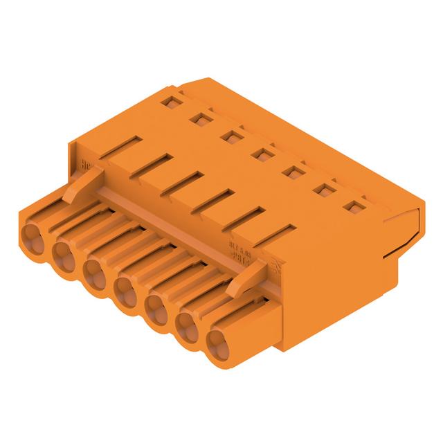 BLT 5.08HC/07/180 SN OR BX Wtyk PCB (złącze wiązki), 5.08 mm, Liczba biegunów: 7, Przylącze TOP /48szt./ 1500060000 WEIDMÜLLER