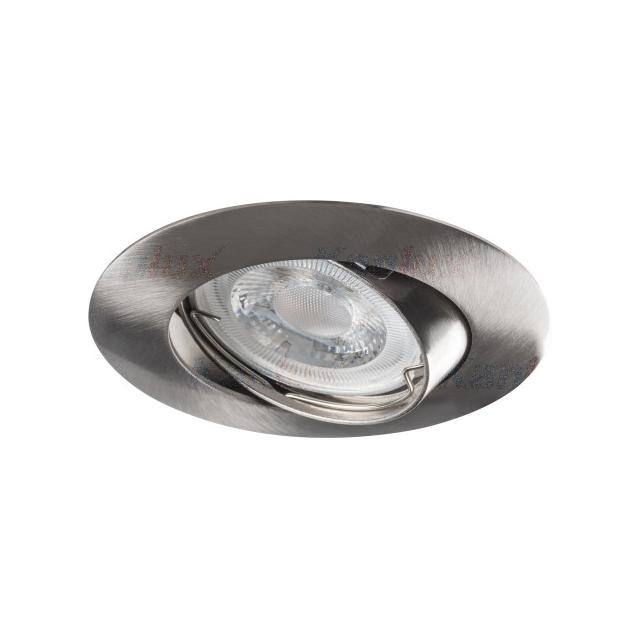 Oprawa sufitowa punktowa 1x50W GX5,3 IIIkl. 12V IP20 CTX-DT02B-C/M matowy chrom 2593 KANLUX