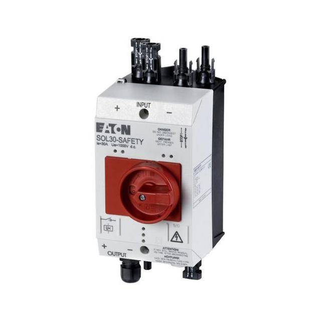 SOL30-SAFETY/2MV-U(230V50HZ) Rozłącznik przeciwpożarowy do PV 30A MV wyzwalacz podnapięciowy zwłoczn