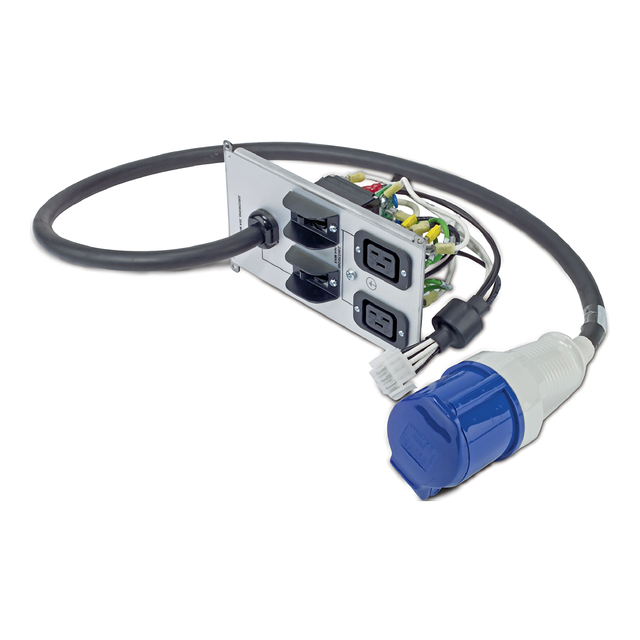 Symmetra RM, moduł tylny 230 V z wyjściami (2) IEC320 C19 oraz (1) IEC 60309