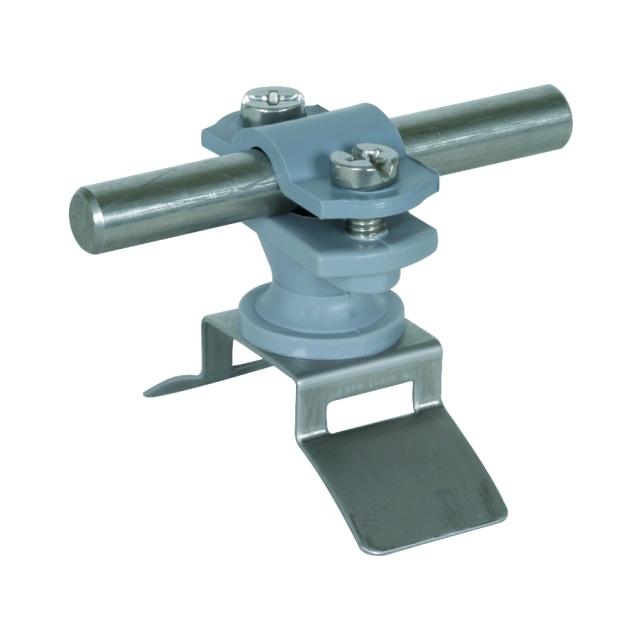 Wspornik do drutu 6-11 mm, do rury spustowej, stal nierdzewna NIRO