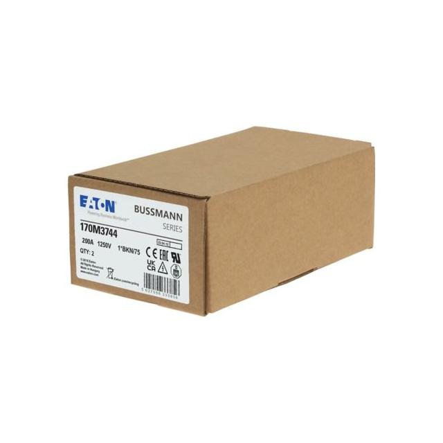 FUSE 200A 1250V 1*FKE/115 AR CU Wkładka szybka 200A AC 1250V rozmiar 1 45x59x156 mm, 170M3744 EATON
