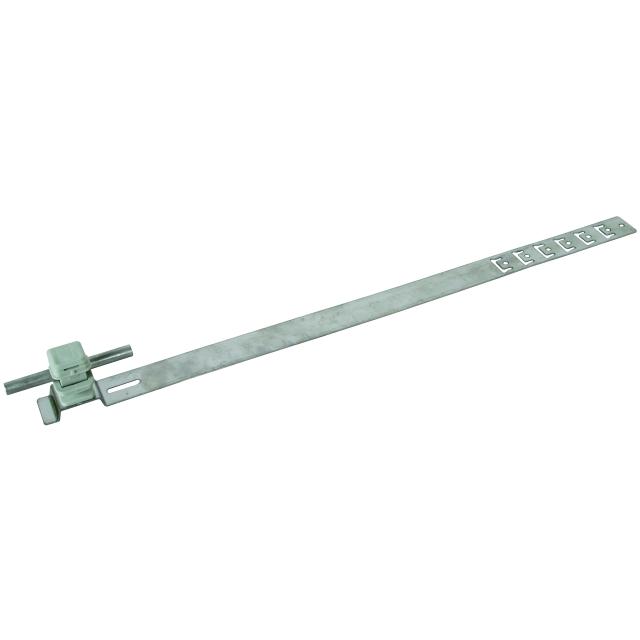 Wspornik dachowy UNIsnap dł. 475 mm, stal nierdzewna NIRO/ tworzywo, szary