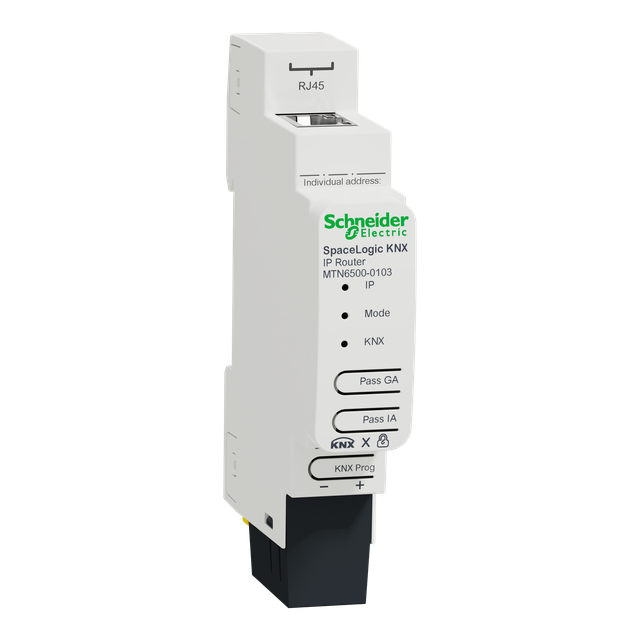SpaceLogic KNX Router IP na szynę DIN