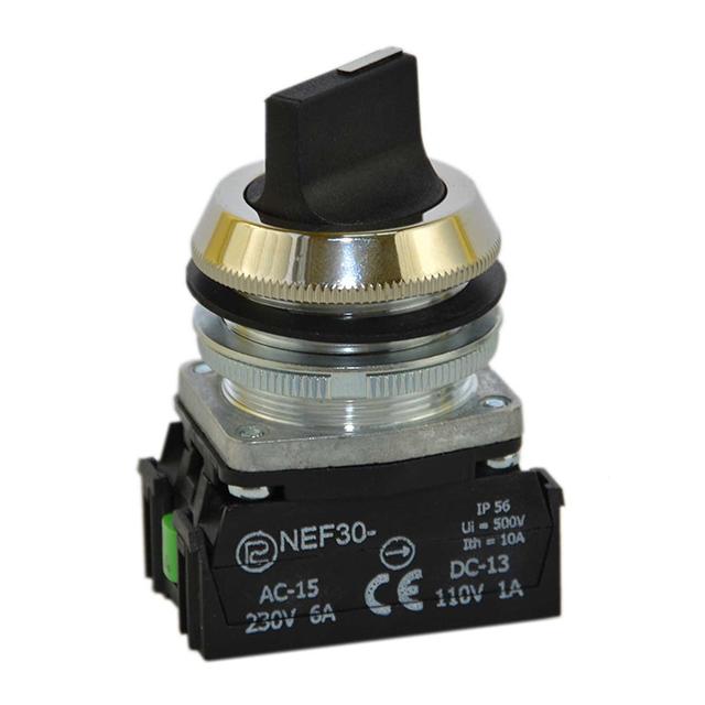 Przycisk NEF30-P2X czarny W0-NEF30-P 2X S PROMET