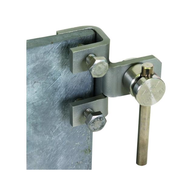 Zacisk krawędziowy 5-18 mm, do drutu 6-10 mm, stal nierdzewna NIRO