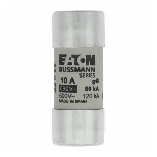 CYLINDRICAL FUSE 22 x 58 10A GG 690V AC Wkładka cylindryczna 22 x 58mm 10A GG 690V AC C22G10 EATON