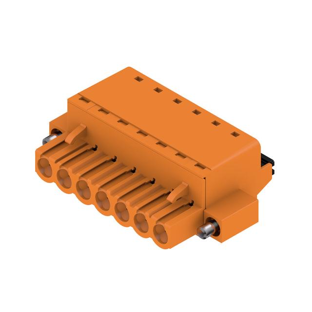 BLF 5.00HC/07/180F SN OR BX Wtyk PCB (złącze wiązki), 5.00 mm, Liczba biegunów: 7, PUSH IN, Złącze sprężynowe /36szt./ 1017480000 WEIDMÜLLER