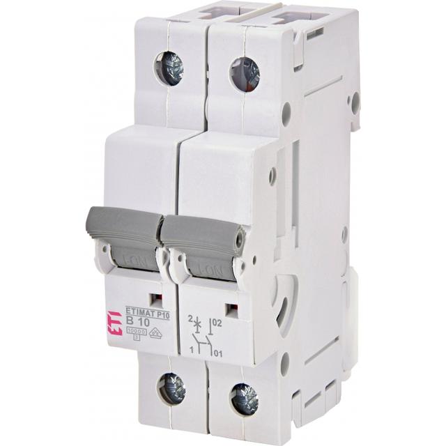 Wyłącznik nadprądowy MAT P10 1P+N B10A 271010106 ETI