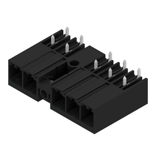 SV 7.62HP/05/270MSF3 3.5SN BK BX Wtyki PCB (złącza płyty), 7.62 mm, Liczba biegunów: 5, kąt odejścia: 270° /36szt./ 1048660000 WEIDMÜLLER