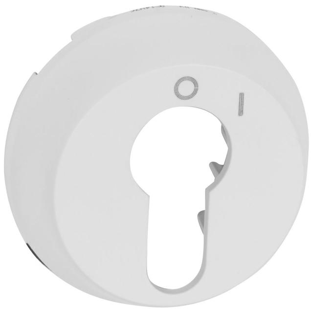 CELIANE - PLAKIETKA ŁĄCZNIKA NA KLUCZ BIAŁA, Legrand