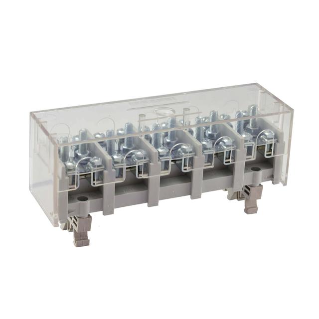 LZ5*35/16wyk.22P , Odgałęźnik instalacyjny 5-segmentowy (zacisk: 5x2x35mm2 - 5x4x16mm2) na TS 35 z SIMET