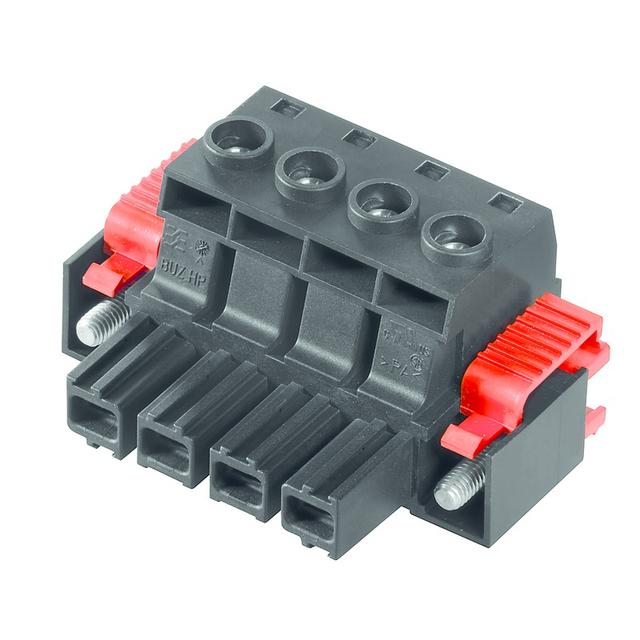 BUZ 10.16HP/04/180SF AG BK BX Złącze kablowe do płytek drukowanych /20szt./ WEIDMULLER