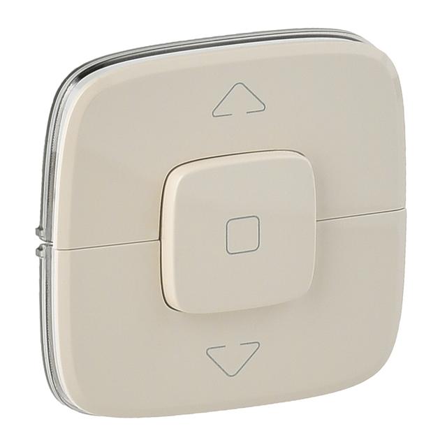 VALENA ALLURE - KLAWISZ KREMOWY PRZYCISKU DO POŚREDNIEGO STEROWANIA ROLETAMI 6 A LUB ŁĄCZNIKA DO BEZ