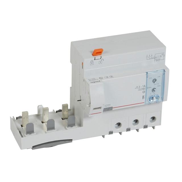 Blok Różnicowoprądowy Pr 303 3P 125A Z Regulacją 300-1000Ma Typ F (Hpi) Serii DX3 410612 LEGRAND