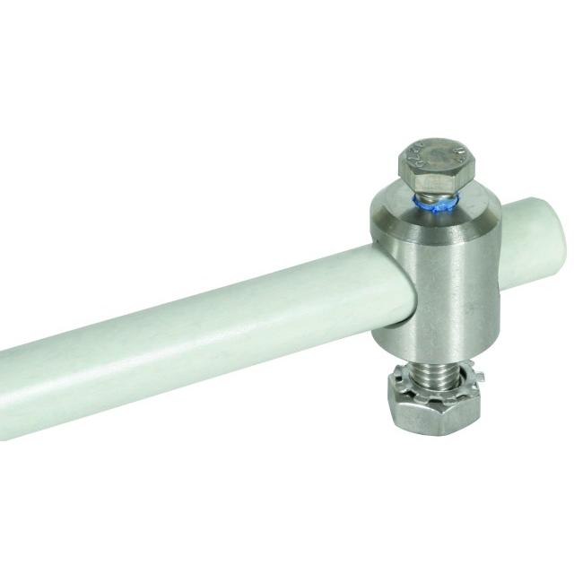 Bolec mocujący na fi 16 mm, stal nierdzewna NIRO