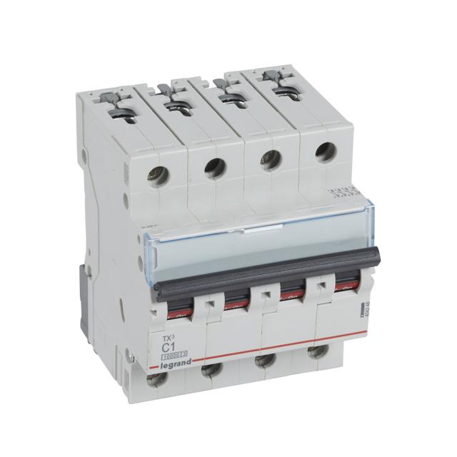 Wyłącznik Nadprądowy S 314 4P C1A 10000A TX3 404248 LEGRAND