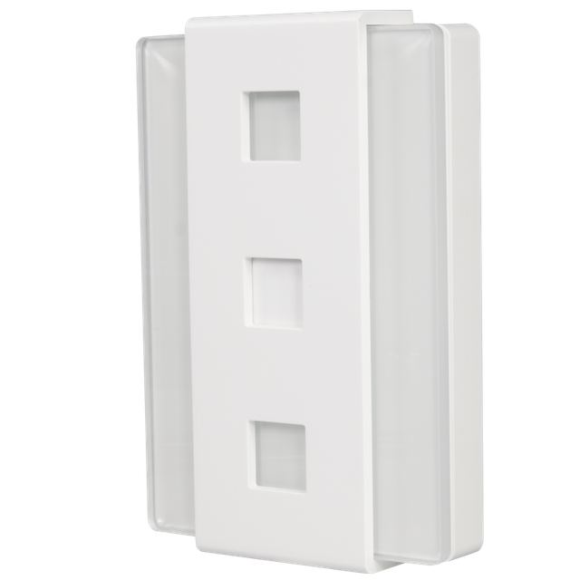 GONG DWUTON. GLASSO Z TRANSFORMATOREM GNW-248 230V BIAŁY