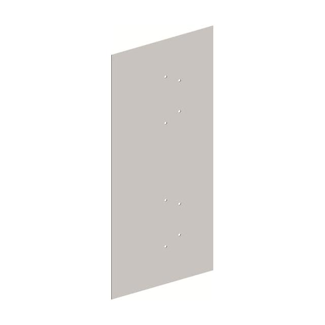 ZX827 Przedział metalowych o wysokści 12GU dla TwinLine-L (275mm głębokość)