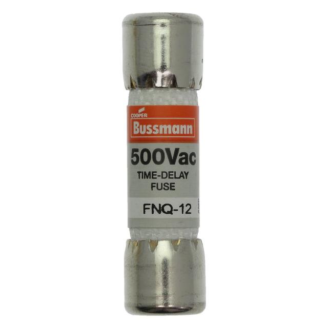 BUSS MIDGET FUSE 12A 600VAC zwłoczna 10,3 x 38,1mm FNQ-12 EATON
