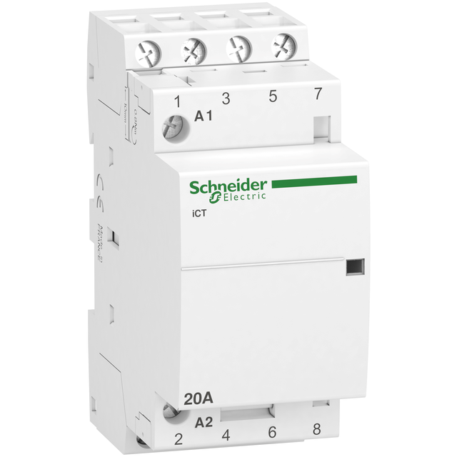 Stycznik modułowy Acti9 iCT50-20-40-230 20A 4Z 50Hz 220/240 V AC A9C22824 SCHNEIDER
