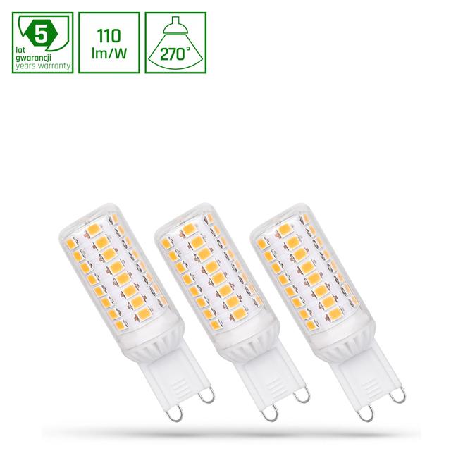 LED G9 230V 4W CW DIMMABLE SMD 5 LAT PREMIUMSPECTRUM