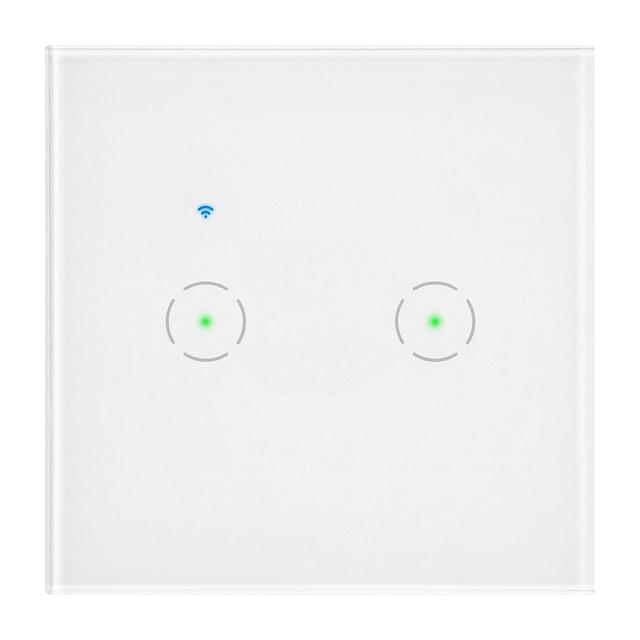 Włącznik podtynkowy podwójny Wi-Fi Tuya Smart Home biały OR-SH-17201/W ORNO